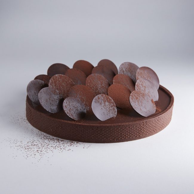 Tarta de chocolate 70%